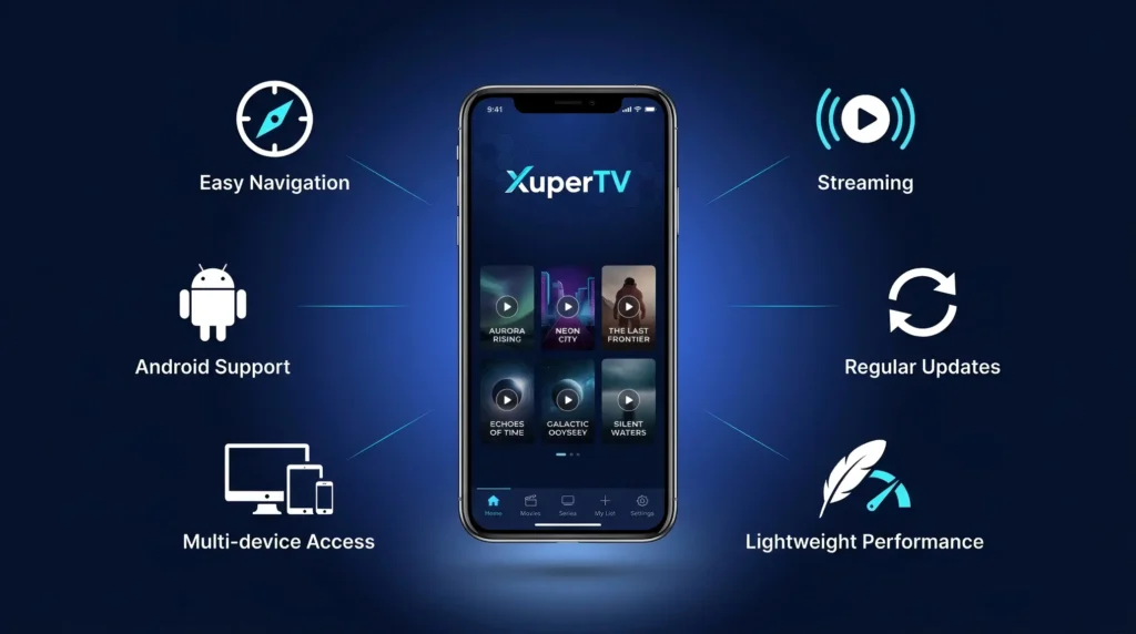 XuperTV APK Features